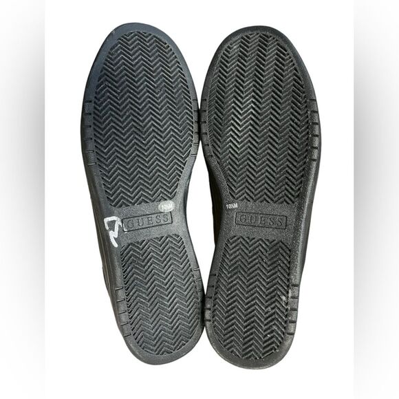 NWOB GUESS | Black Silea Triangle Low-Top Men’s Sneakers - Picture 10 of 12